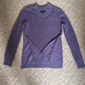 Purple sweater